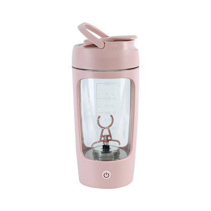 650ml USB Electric Protein Shaker Bottle Portable Rechargeable Blender Cup Multipurpose 650ml Mixing Cups for Fitness Workout